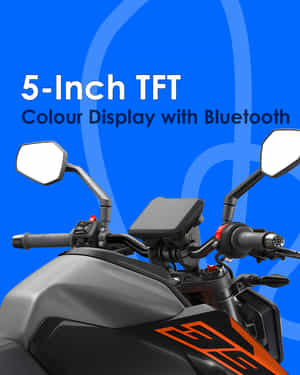 390 Duke 5-Inch TFT Colour Display with Bluetooth 390 Duke 5-Inch TFT Colour Display with Bluetooth