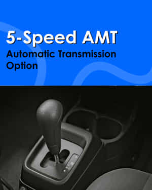 S-Presso 5-Speed AMT Automatic Transmission Option