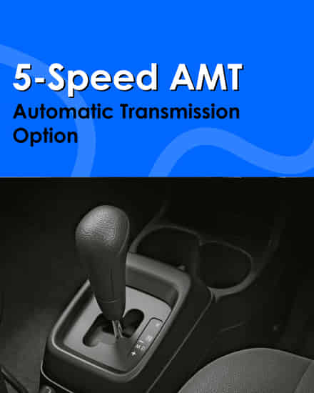 Maruti Suzuki S-Presso 5-Speed AMT Automatic Transmission Option