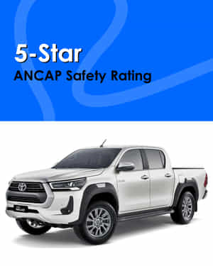 Hilux 5-Star ANCAP Safety Rating