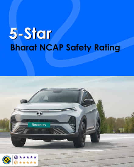 Tata Nexon EV 5-Star Bharat NCAP Safety Rating