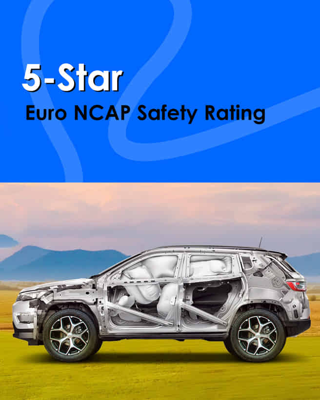 Jeep Compass 5-Star Euro NCAP Safety Rating