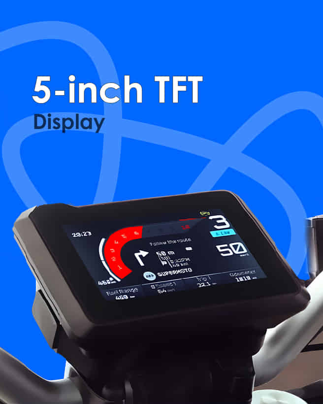 KTM Duke 200 5-inch TFT Display