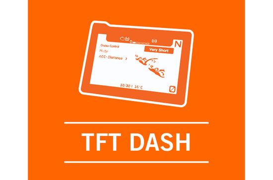 Adventure 250 5-inch TFT Instrument Cluster