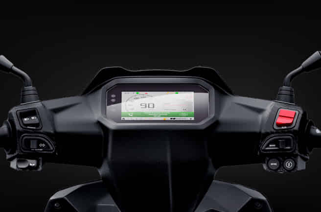 Aprilia SR 175 5-inch TFT screen 
