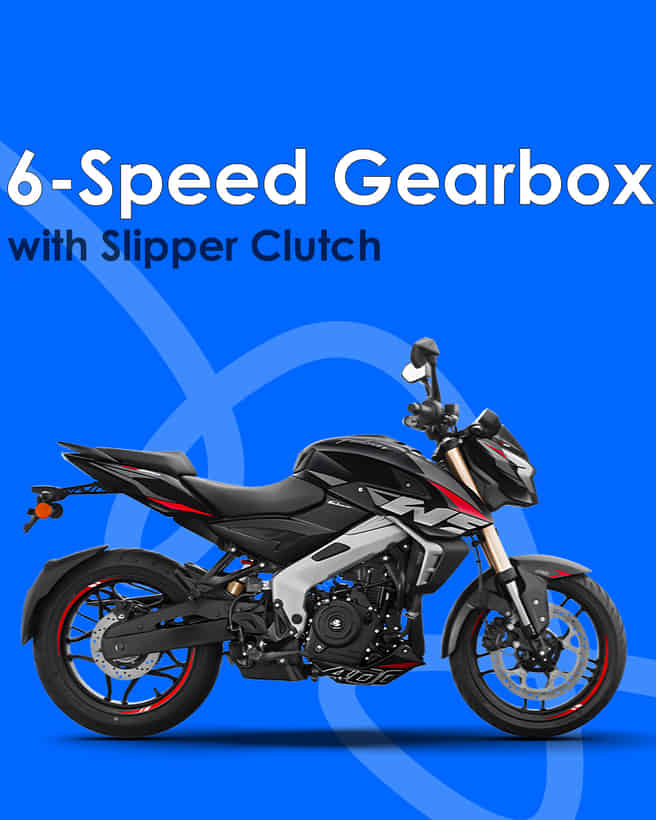 Bajaj Pulsar NS400Z 6-Speed Gearbox with Slipper Clutch