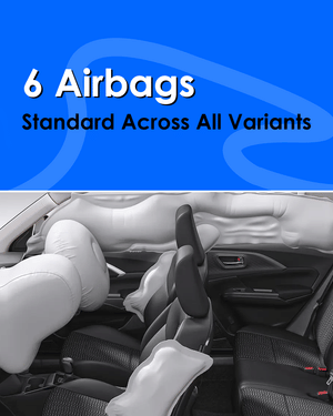Swift 6 Airbags Standard Across All Variants
