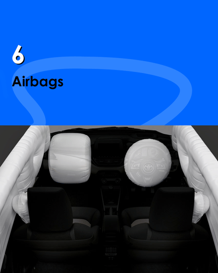 Toyota Urban Cruiser HyRyder 6 Airbags
