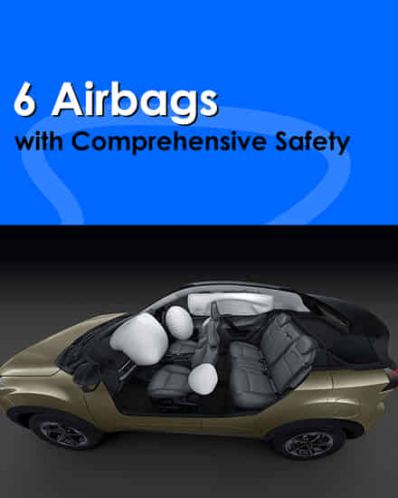 Tata Nexon iCNG  6 Airbags