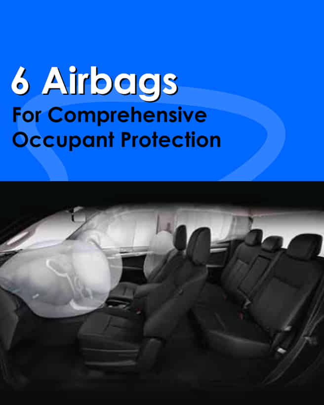 Isuzu MU-X 6 Airbags 