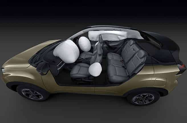 Tata Nexon iCNG  6 Airbags