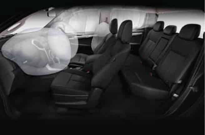 Isuzu V-Cross 6 Airbags