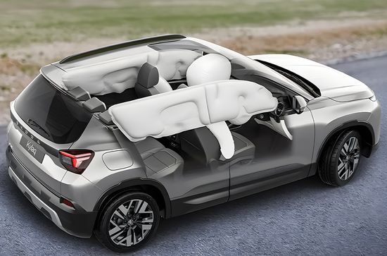 Kylaq 6 Airbags as Standard with High BNCAP Scores-