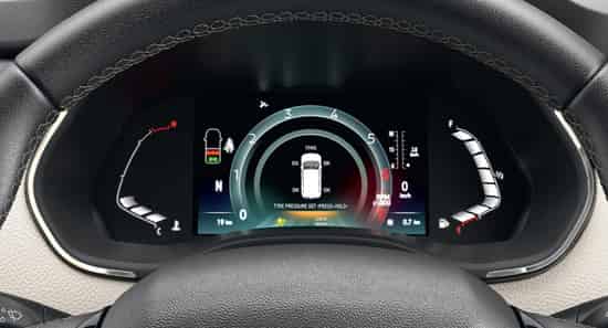 Gravite 7-inch Digital Instrument Cluster