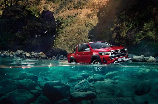Hilux 2022-2026 700 mm Water Wading Capability