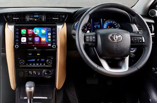 Fortuner Legender 8-Inch Touchscreen Infotainment System