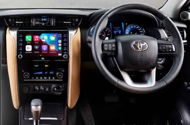 Toyota Fortuner Legender 8-Inch Touchscreen Infotainment System