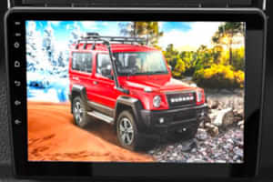 Gurkha 5 Door 9-inch Touchscreen infotainment