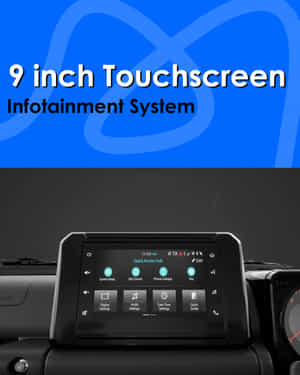 Jimny 9 inch Touchscreen Infotainment System Jimny 9 inch Touchscreen Infotainment System