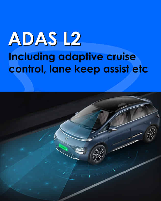 MG Windsor EV ADAS L2