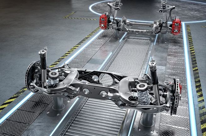 Mercedes-Benz E-Class AMG E 53 4Matic+ AMG Ride Control adaptive suspension