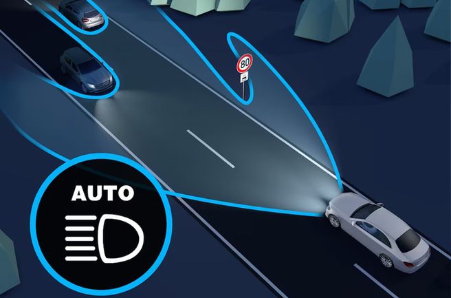 Mercedes-Benz E-Class AMG E 53 4Matic+ Adaptive Highbeam Assist 