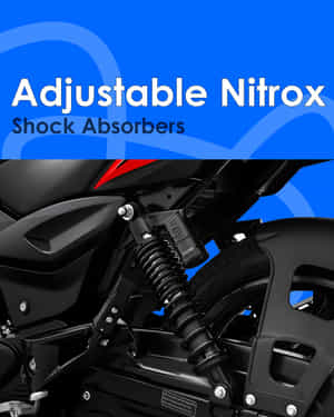 Pulsar 125 Adjustable Nitrox Shock Absorbers Nitrox