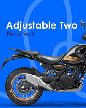 Himalayan 450 Adjustable Two-Piece Seat