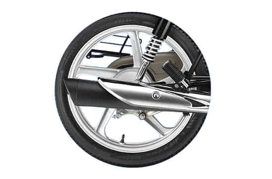 Splendor Plus Adjustable rear suspension 