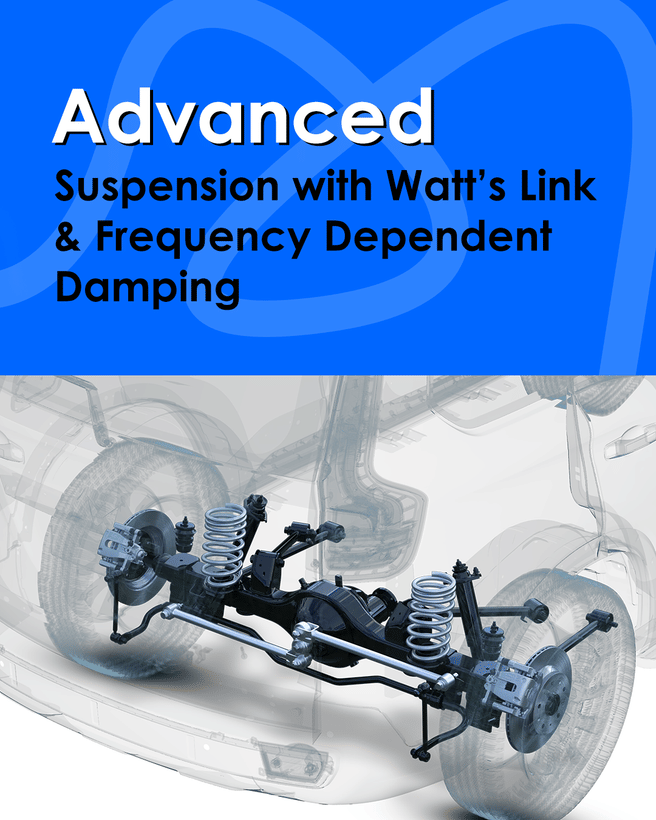 Mahindra Scorpio N Advanced Suspension with Watt’s Link and Frequency Dependent Damping