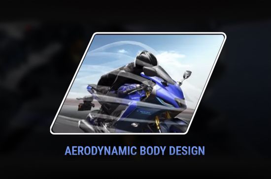R15 M Aerodynamic Body Design 