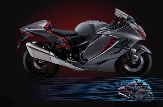Suzuki Hayabusa Aerodynamic Design