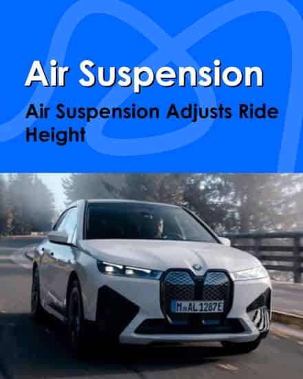 BMW iX Electric Air Suspension