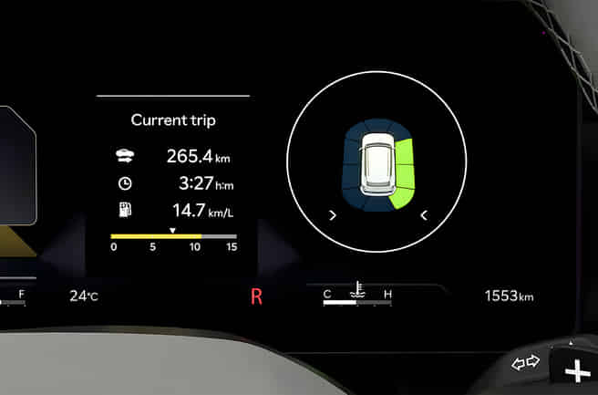 KIA Seltos All-around Parking sensors