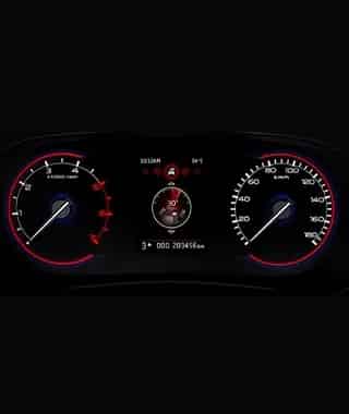 Mahindra Thar Always-on TDM Screen Mahindra Thar Always-on TDM Screen