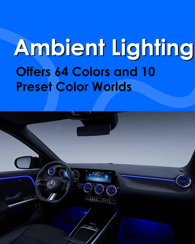 Mercedes-Benz GLA Ambient lighting
