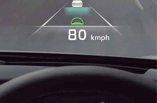 EV6 Augmented Reality Head Up Display