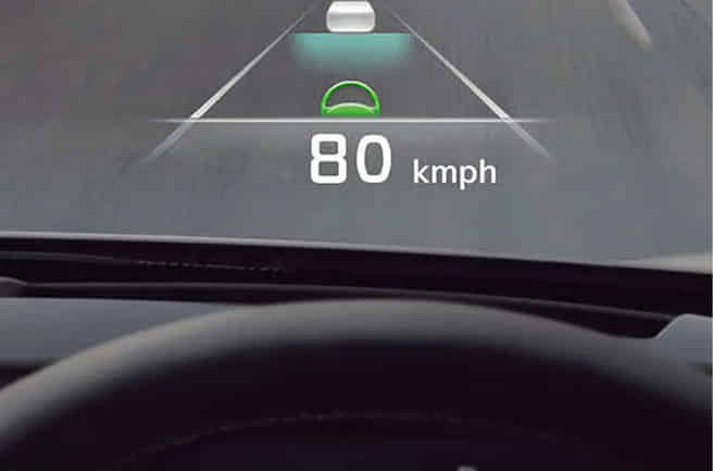 KIA EV6 Augmented Reality Head Up Display