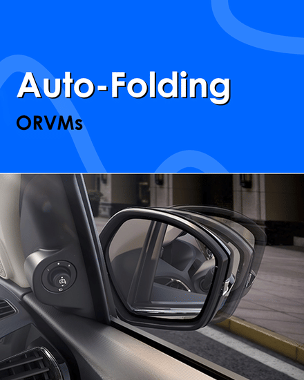 Tata Tiago NRG BS6 Auto-Folding ORVMs