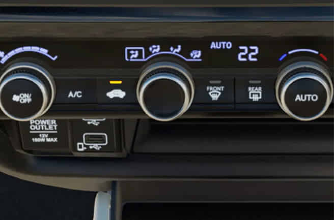 Honda City Hybrid Automatic Climate Control