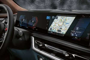 XM BMW Curved Display