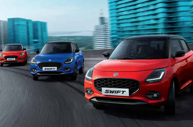Maruti Suzuki Swift Best-in-Segment Fuel Efficiency (Petrol & CNG)