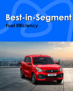 Celerio Best-in-Segment Fuel Efficiency