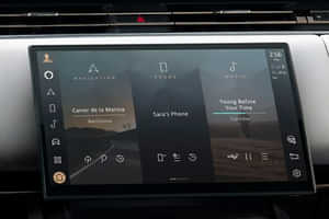 Range Rover Sport Big Screen Infotainment System