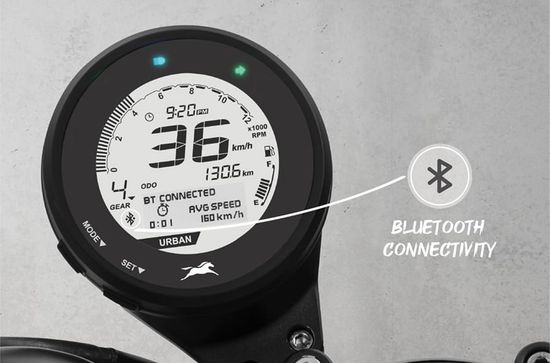 Ronin Bluetooth-Enabled Digital Instrument Cluster
