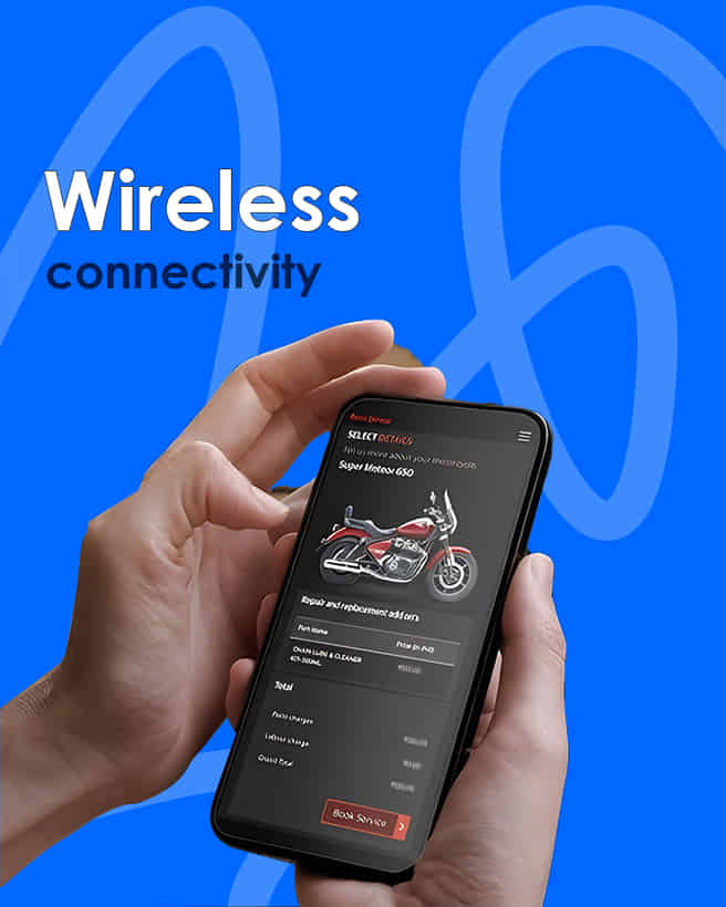 Royal Enfield Himalayan 450 Bluetooth Connectivity
