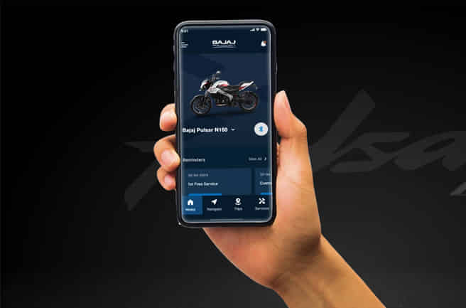 Bajaj Pulsar N160 Bluetooth Connectivity