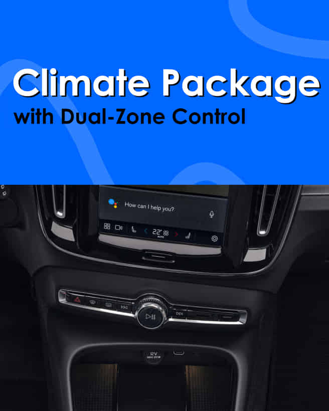 Volvo EX40  Climate package