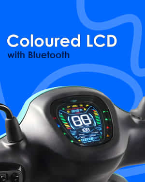 Chetak Coloured LCD with Bluetooth Chetak Coloured LCD with Bluetooth
