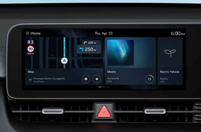 Hyundai Ioniq 5 Connected Car Navigation Cockpit (CCNC)